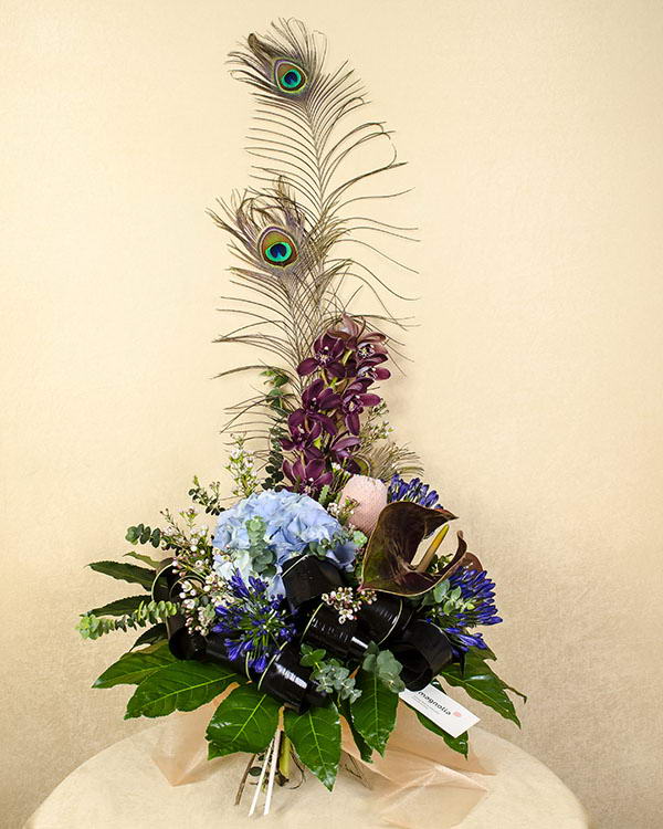 Exotic and sophisticated bouquet