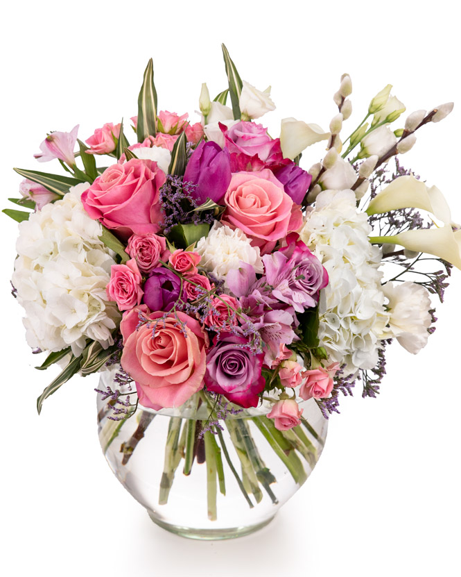 Buchet „Blushing flowers”