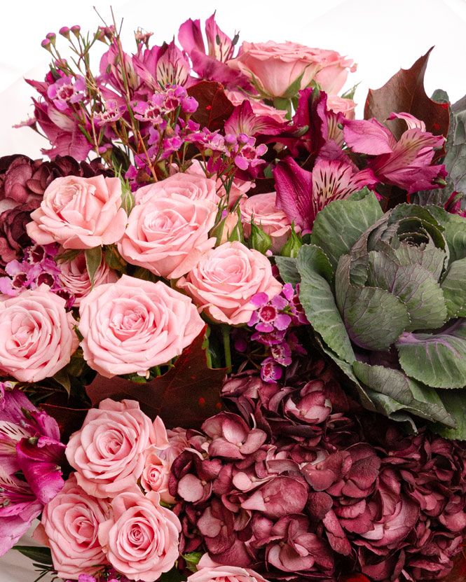 Bouquet with autumn elements