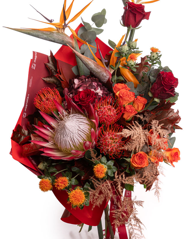 “Exotic Love” autumn bouquet