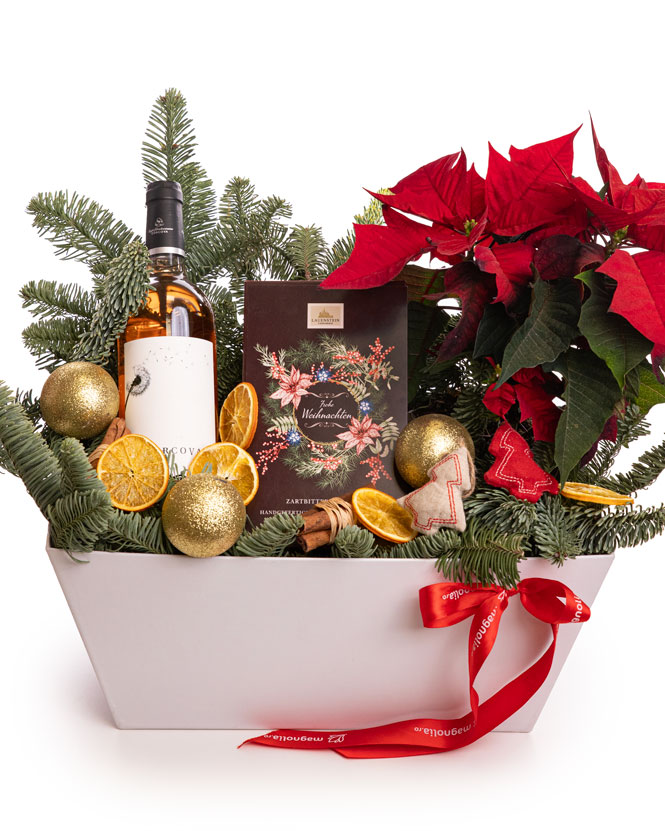 Christmas gift basket