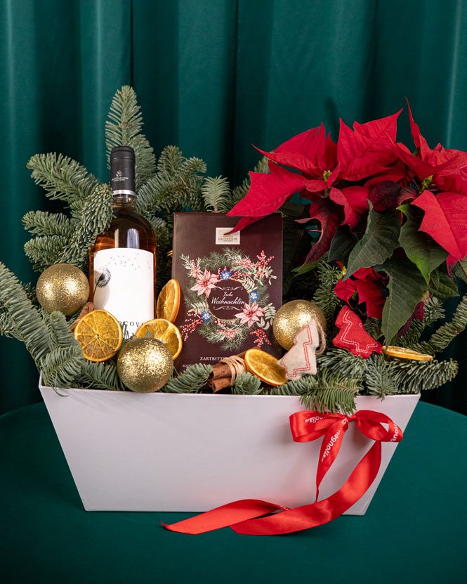 Christmas gift basket