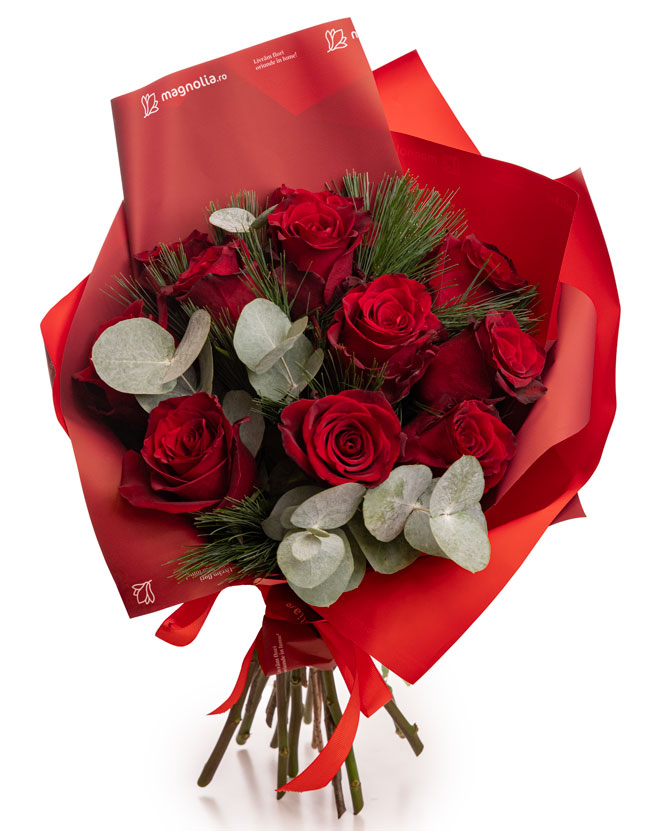 Bouquet of Red Roses 