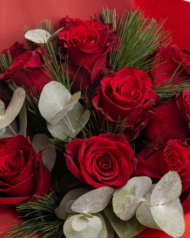 Bouquet of Red Roses 