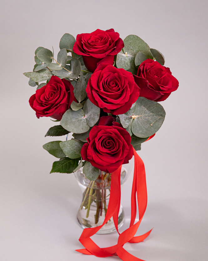 5 Red Roses Bouquet